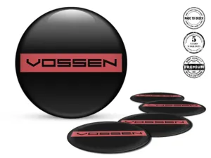 Vossen Adesivi Coprimozzo Edizione Stile Logo Cupola